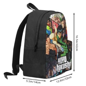 COMFOBOND Anime Yu Yu Hakusho Laptop Backpack Lightweight Double Shoulder Bag Travel Daypack Camping Work Hiking For Men Women