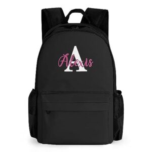 custom backpack personalized backpack with add your name/text,casual shoulder bag customize travel laptop backpack for women