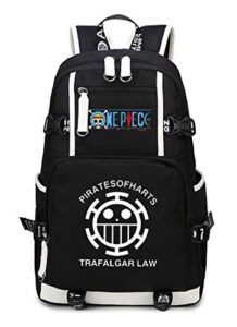 wanhongyue one piece anime backpack rucksack laptop book bag casual dayback black-4