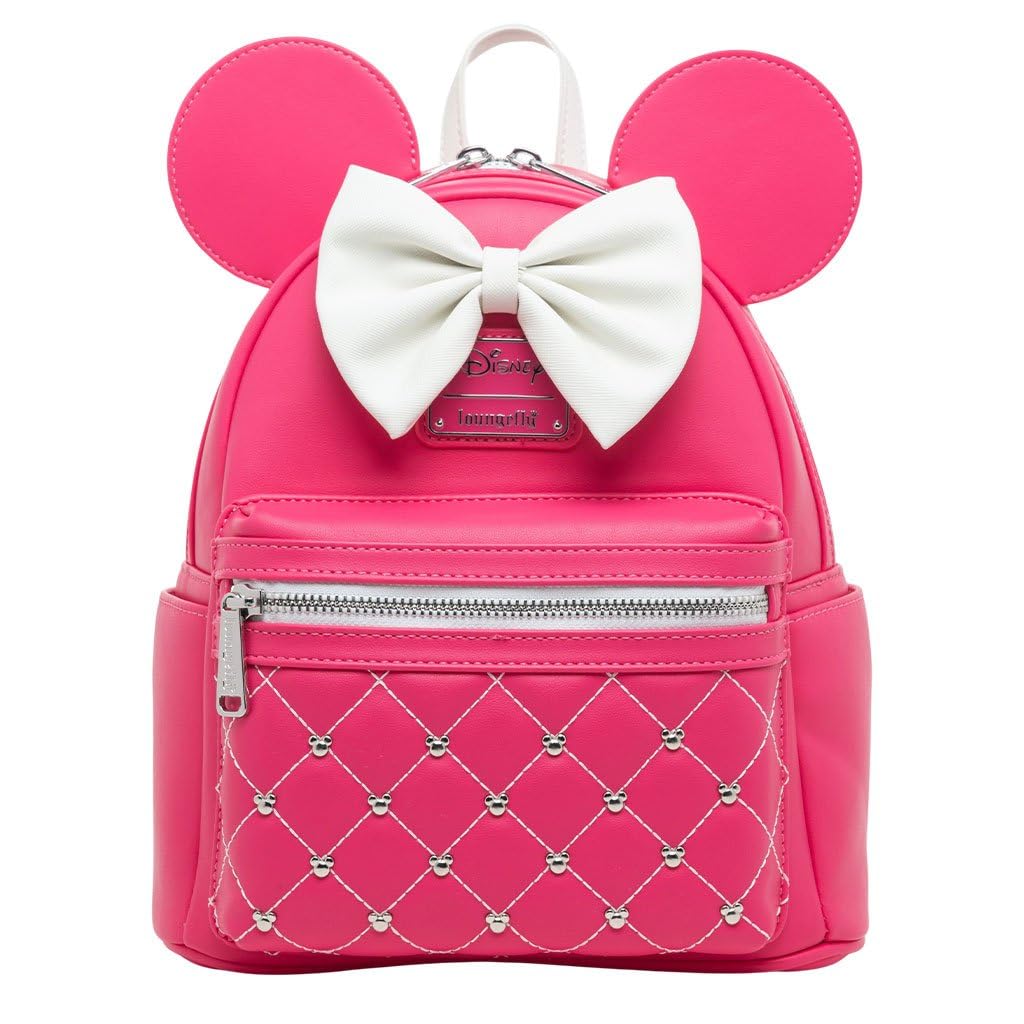 Loungefly Disney The Minnie Mouse Classic Series Women's Backpack - Glow in the Dark Glowberry