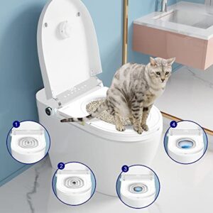 Readaeer Cat Toilet Training Kit - Train Your Cat to Use The Toilet