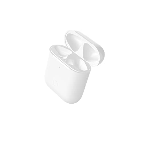 Newest Replacement Charging Case Compatible with AirPods 1 2, Charging Case for Airpod 1st/2nd Generation Only with Bluetooth Pairing Sync Button Without Earbuds (White)