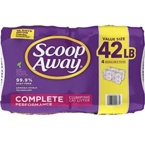 Scoop Away Complete Performance Fresh Scented Clumping Clay Cat Litter,42 lb