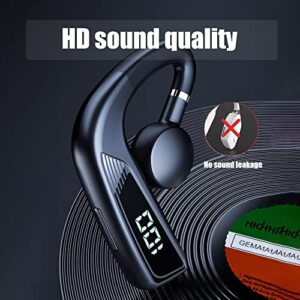 ESSONIO Bone Conduction Headphone Bluetooth Headphones Wireless Headphones with Microphone Noise Cancelling Headphones Headset for Cell Phone