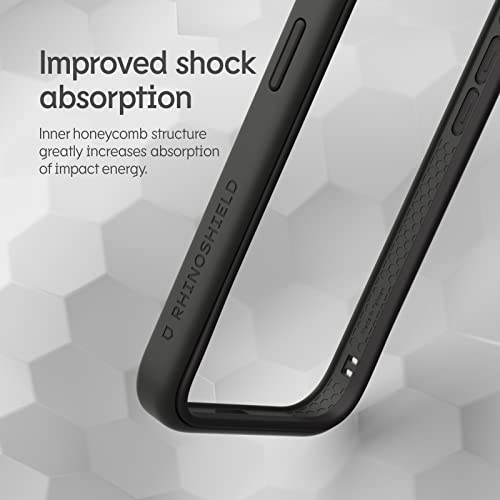 RhinoShield Bumper Case Compatible with [iPhone 14 Plus] | CrashGuard NX - Shock Absorbent Slim Design Protective Cover 3.5M / 11ft Drop Protection - Navy Blue