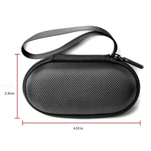 YipuVR Carrying Case for Soundcore by Anker Space A40, Hard Carrying Box Compatible with Soundcore by Anker Space A40 Noise Cancelling Wireless Earbuds Protective Charger Travel Bag (Black)