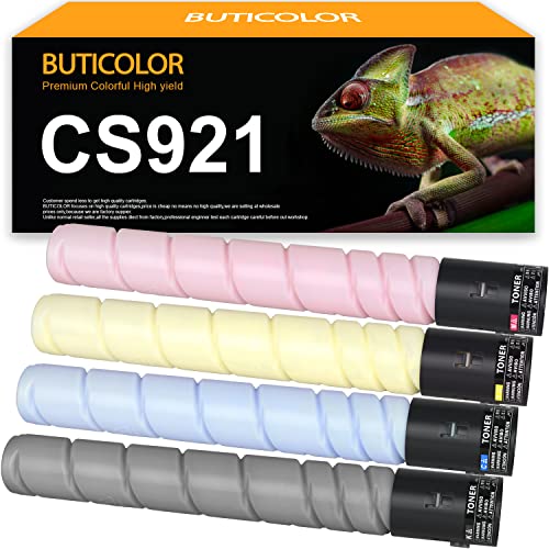 CS921 CS92X Remanufactured Toner Cartridge 76C00K0 76C00C0 76C00M0 76C00Y0 Replacement for Lexmark CS92X CS920 CS923 CX920 CX921 CX922 CX923 CX924 Printers(4-Pack)