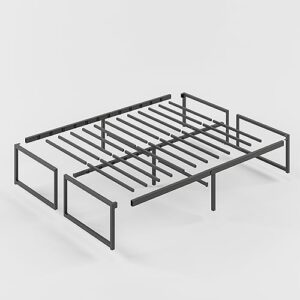 BedStory Queen Bed Frame - 16 Inches Heavy Duty Metal Platform Bed Frame Queen Size, 10 Mins Easy Assembly, 3000lbs Support Mattress Foundation with Large Storage, Noise-Free, No Box Spring Needed