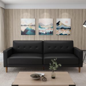 Gold Sparrow Camden Sofabed, Black