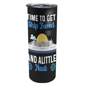 20 oz water bottles cruising coffee mugs, time to get ship faced and a little nauti stainless steel water bottles with straw coffee travel mug 20 oz