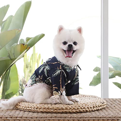 Hoodies for Dogs Doggies Soft Comfy Sweatshirt Pet Printed Clothes Pet Dogs Jacket Breathable Dog Outfit Puppy T Shirts Navy Medium