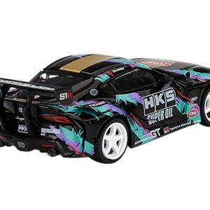 Truescale Miniatures GR Supra (A90) RHD (Right Hand Drive) HKS Livery 2020 Tokyo Auto Salon Ltd Ed to 4800 pcs 1/64 Diecast Model Car by True Scale Miniatures MGT00350