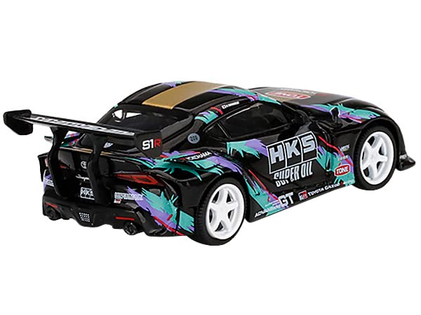 Truescale Miniatures GR Supra (A90) RHD (Right Hand Drive) HKS Livery 2020 Tokyo Auto Salon Ltd Ed to 4800 pcs 1/64 Diecast Model Car by True Scale Miniatures MGT00350