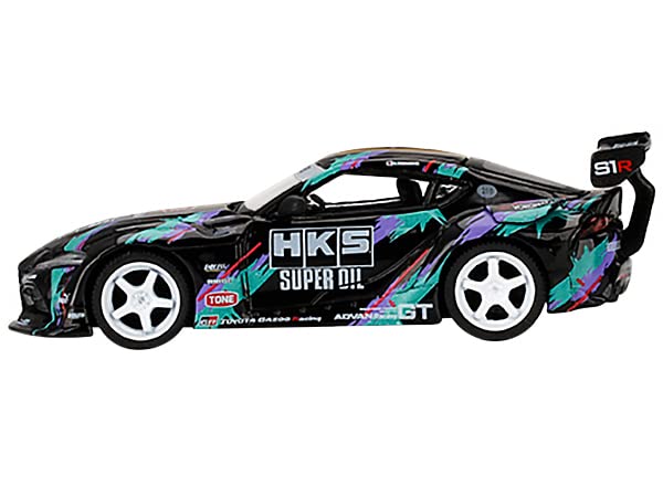 Truescale Miniatures GR Supra (A90) RHD (Right Hand Drive) HKS Livery 2020 Tokyo Auto Salon Ltd Ed to 4800 pcs 1/64 Diecast Model Car by True Scale Miniatures MGT00350