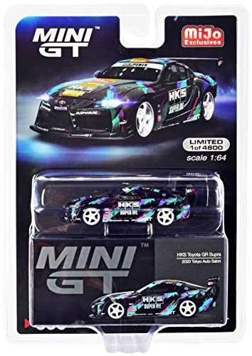 Truescale Miniatures GR Supra (A90) RHD (Right Hand Drive) HKS Livery 2020 Tokyo Auto Salon Ltd Ed to 4800 pcs 1/64 Diecast Model Car by True Scale Miniatures MGT00350