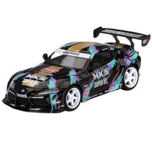 Truescale Miniatures GR Supra (A90) RHD (Right Hand Drive) HKS Livery 2020 Tokyo Auto Salon Ltd Ed to 4800 pcs 1/64 Diecast Model Car by True Scale Miniatures MGT00350