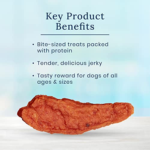 Blue Buffalo Nudges Jerky Bites Natural Dog Treats, Chicken, 5oz Bags