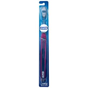 Oral-B Indicator Toothbrushes 35, Compact Soft (Colors Vary) - Pack of 4