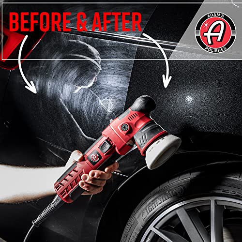 Adam’s SK Pro 12mm Car Polisher Kit (10 Item) - Professional Dual Action Polisher for Car Detailing - Paint Correction, Waxer Buffer DA Polisher - Variable Speed Car Polisher System