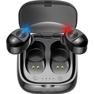 earbuds headphones, ipx5 waterproof headset, hi-fi stereo in-ear earphones for gym work