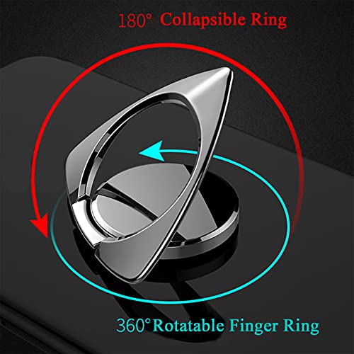 Tons Cell Phone Fidget Spinner Finger Ring Grip Holder, 360° Rotating Metal Mobile Phone Ring Holder, Smart Phone Tablet Case Accessories Toys