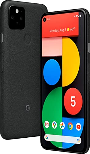 Google Pixel 5 - GD1YQ - 128GB - Just Black - (AT&T) (Renewed)