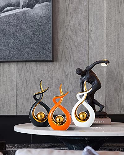 NJCHARMS Modern Decor, Home Decor Accents, Shelf Decor, Centerpiece Table Decorations Living Room Decor, Abstract Art Statue Decor Center Piece for Dinning Room