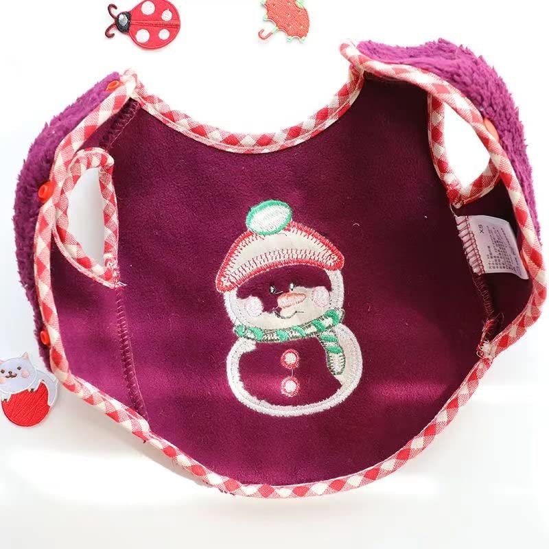 YiQ RiC Christmas Dog Clothes Dog Christmas Jacket Dog Cold Weather Coats Pet Shirts Breathable Puppy Vest Printed Christmas Snowman Reindeer Santa Claus Dog Shirts for Soft Outfit Dogs and Catst