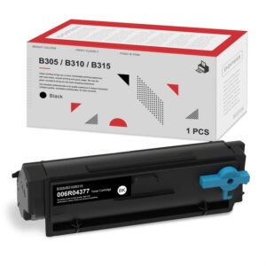 B310 Black Toner Cartridge 006R04377: Dophen 1 Pack High Capacity 006R04377 Toner Replacement for B305 B310 B315 Printer