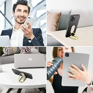 YINHEXI Cell Phone Stand Grip for Desk, Adjustable Phone Ring Holder, Portable Phone Stand for Office Desk, Magnetic Phone Stand Compatible with iPhone Samsung All Smartphone and iPad Tablets