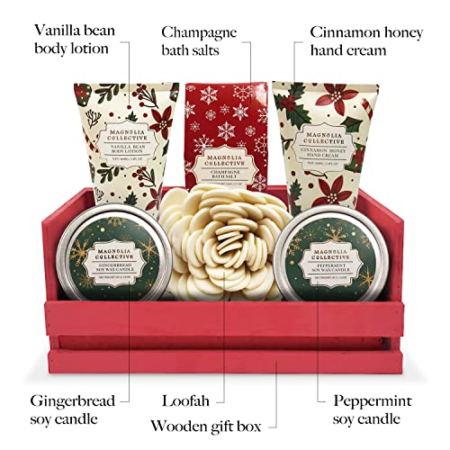 Gift Set for Women. Includes Scented Candles. Themed Holiday Presents. Popular Birthday, spa Gifts for Teenagers, Friends