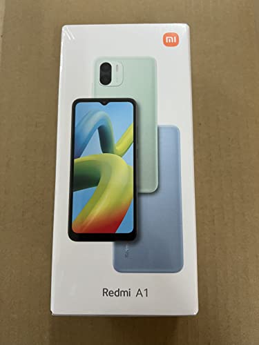 Xiaomi Redmi A1 Unlocked 4G Volte Cellphone,2GB RAM + 32GB ROM,6.52" Display, 8MP Camera,5000mAh Battery with 10W Fast Charging Smartphone (Blue)