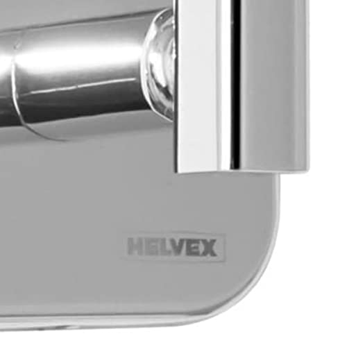 HELVEX Piazza Collection Robe Hook Bathroom Accessory, Bathroom Towel Holder Bathroom Hardware, Polished Chrome Finish UPIA-106-PC