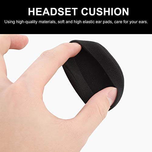 Mobestech Foam Earbud Earpad 40pcs Fit Memory Standard Pads Headphone Most Replacement Elastic Earphones Headphones Sponge Size Earpads Ear for Earpad Earphone Cm Foam Replacements Eartips