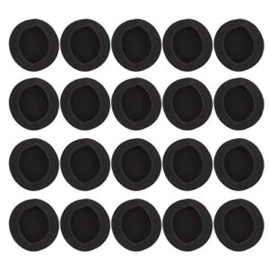 Mobestech Foam Earbud Earpad 40pcs Fit Memory Standard Pads Headphone Most Replacement Elastic Earphones Headphones Sponge Size Earpads Ear for Earpad Earphone Cm Foam Replacements Eartips