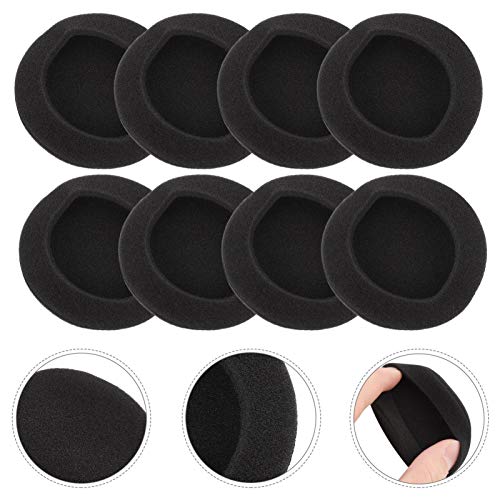 Mobestech Foam Earbud Earpad 40pcs Fit Memory Standard Pads Headphone Most Replacement Elastic Earphones Headphones Sponge Size Earpads Ear for Earpad Earphone Cm Foam Replacements Eartips