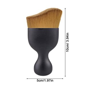 Cleaning Brush Car, One-Size, Dark Brown