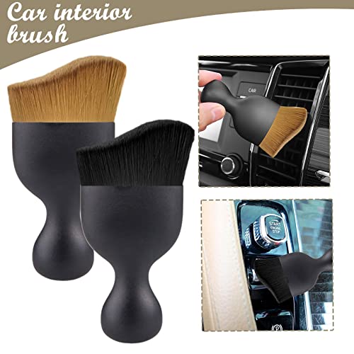 Cleaning Brush Car, One-Size, Dark Brown