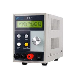 dc power supply variable programmable professional laboratory dc power supply adjustable 0-400v 0-1a lab bench switching power source (output voltage : 120-v 1a)
