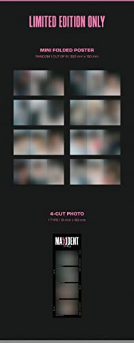 JYP Entertainment Stray Kids - MAXIDENT [GO ver.(Limited Edition)] Album+Pre-Order Benefit (DK1022),Pink