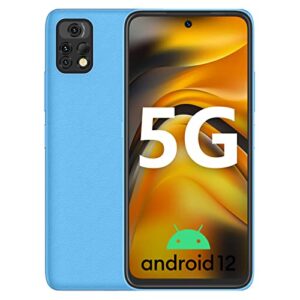 umidigi a13 pro 5g cell phone unlocked (8gb+128gb), 6.5 inch, android 12, dual sim 5g mobile phone, 5150mah large battery, 48mp+24mp+5mp camera, 5g dual sim gsm volte unlocked smartphone, 18w, nfc