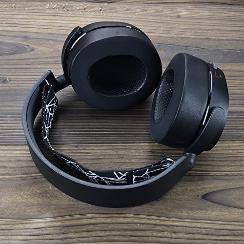 M50X Ear Pads Upgrade Thicker Ear Pads Silicone Gel - defean Replacement Ear Cushion Compatible with ATH-M50x M50 / Arctis 7 / Arctis Series/MDR-7506 V6 Headphone,High-Density Noise Cancelling Foam