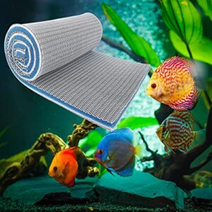 Eagles 8D Aquarium Filter Media,11.8 x 47.2 Inches Pond Filter Medi for Fish Tank and Pond, Washable and Reusable Koi Pond Filter Pad 8-Layer Super Filtering Effect Fish Pond Filter