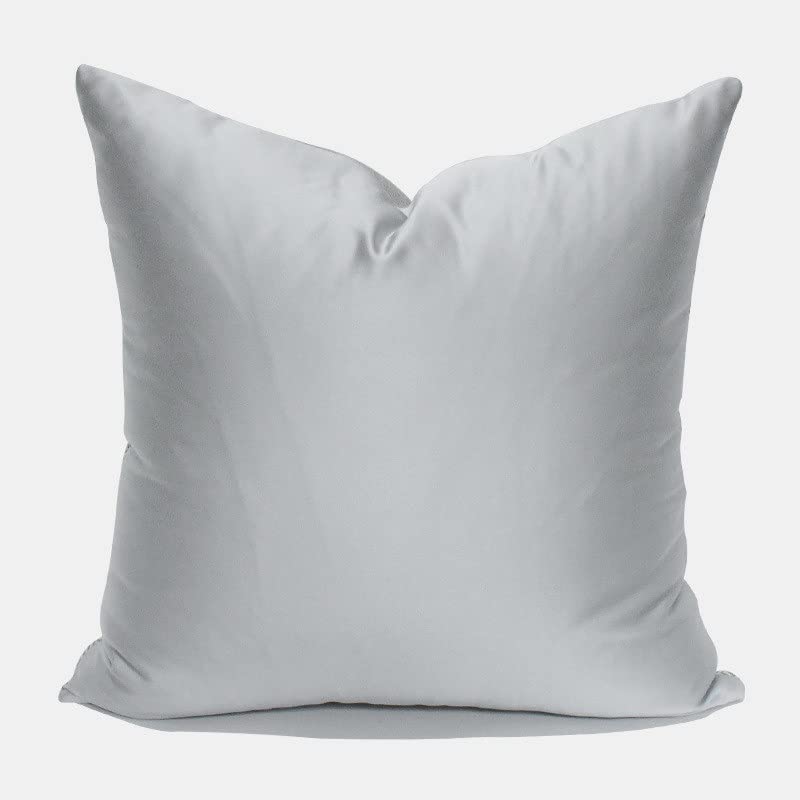 GRETD Grey Geometric Pattern Sofa Pillow Designer Living Room Soft Fashion Bedside Cushion ( Color : A , Size : 50cm*50cm )