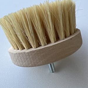 Wax Buffing Brush Drill, 4" Wide Chalk and Wax Buffing Brush. Best Buffing Chalk paint wax buffer. Drill Attachment.