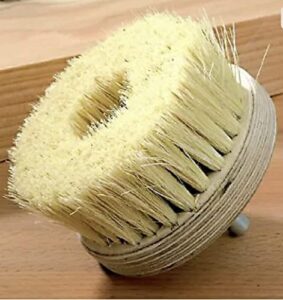 wax buffing brush drill, 4" wide chalk and wax buffing brush. best buffing chalk paint wax buffer. drill attachment.