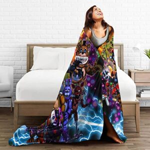 xuebi Ultra-Soft Flannel Throw Blankets Fleece Blanket Cozy Warm for Living Room Couch Bed All Season 50''x40''