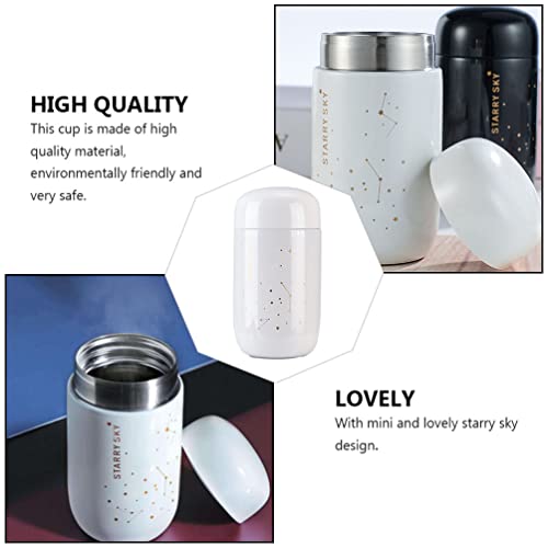 UPKOCH Coffee Travel Mug Stainless Steel Insulated Cup Leakproof Portable Vacuum Cup Mini Small Insulated Water Bottles Vacuum Water Bottle