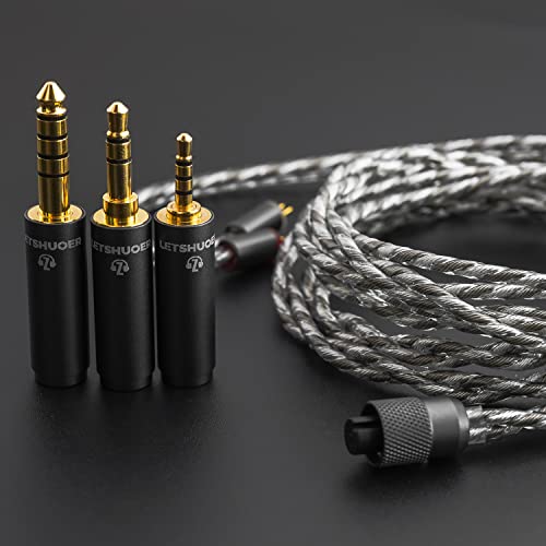 HiFiGo Letshuoer x Z Reviews Chimera Cable, Compatible with All IEMs Using 0.78mm Connectors