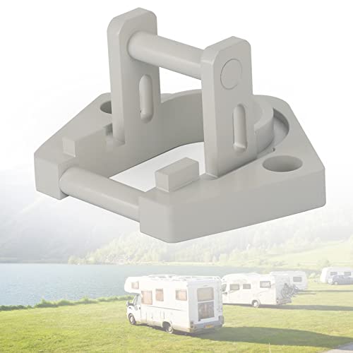 Frezon Aluminum RV Awning Hardware Fit for RV Awning Sunchaser II Replacement Part Bottom Foot Right or Left Side(only for Dometic Rounded Hardware)